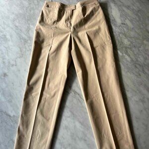 Piazza Sempione Tailored Beige Trousers